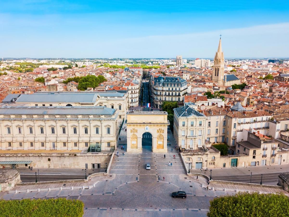 Le Havre De Paix Montpellierain - Terrasse Et Parking Prive Apartment Ngoại thất bức ảnh